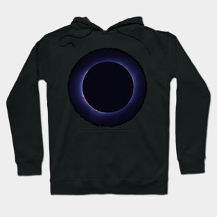 Total Eclipse Scribble Circle Frame Hoodie